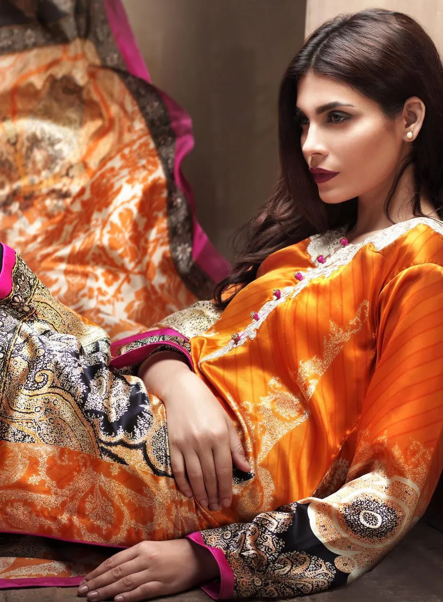 1B - Sana Safinaz Silk Collection 2015