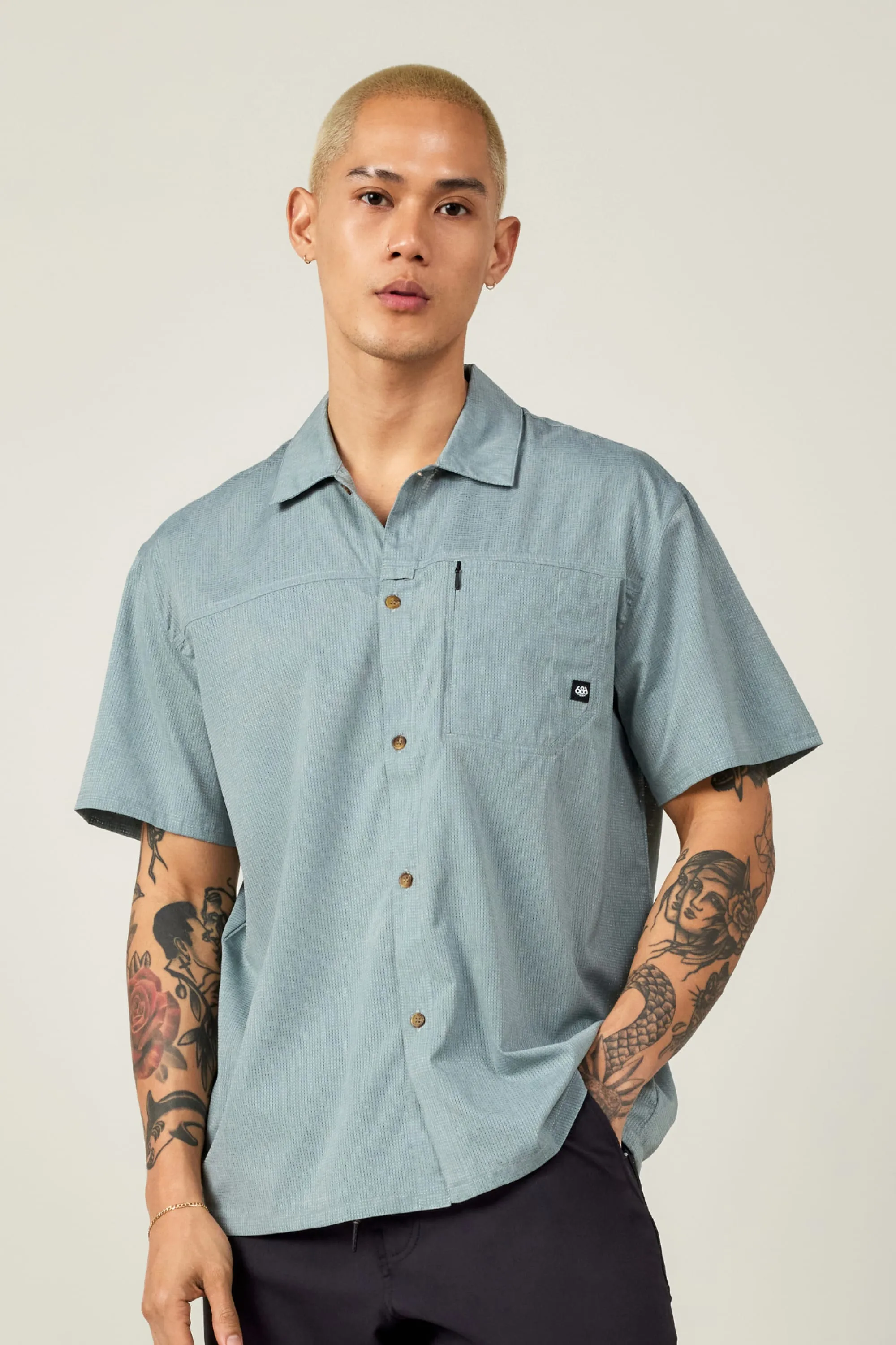 686 Men's Canopy Perforated Button Up