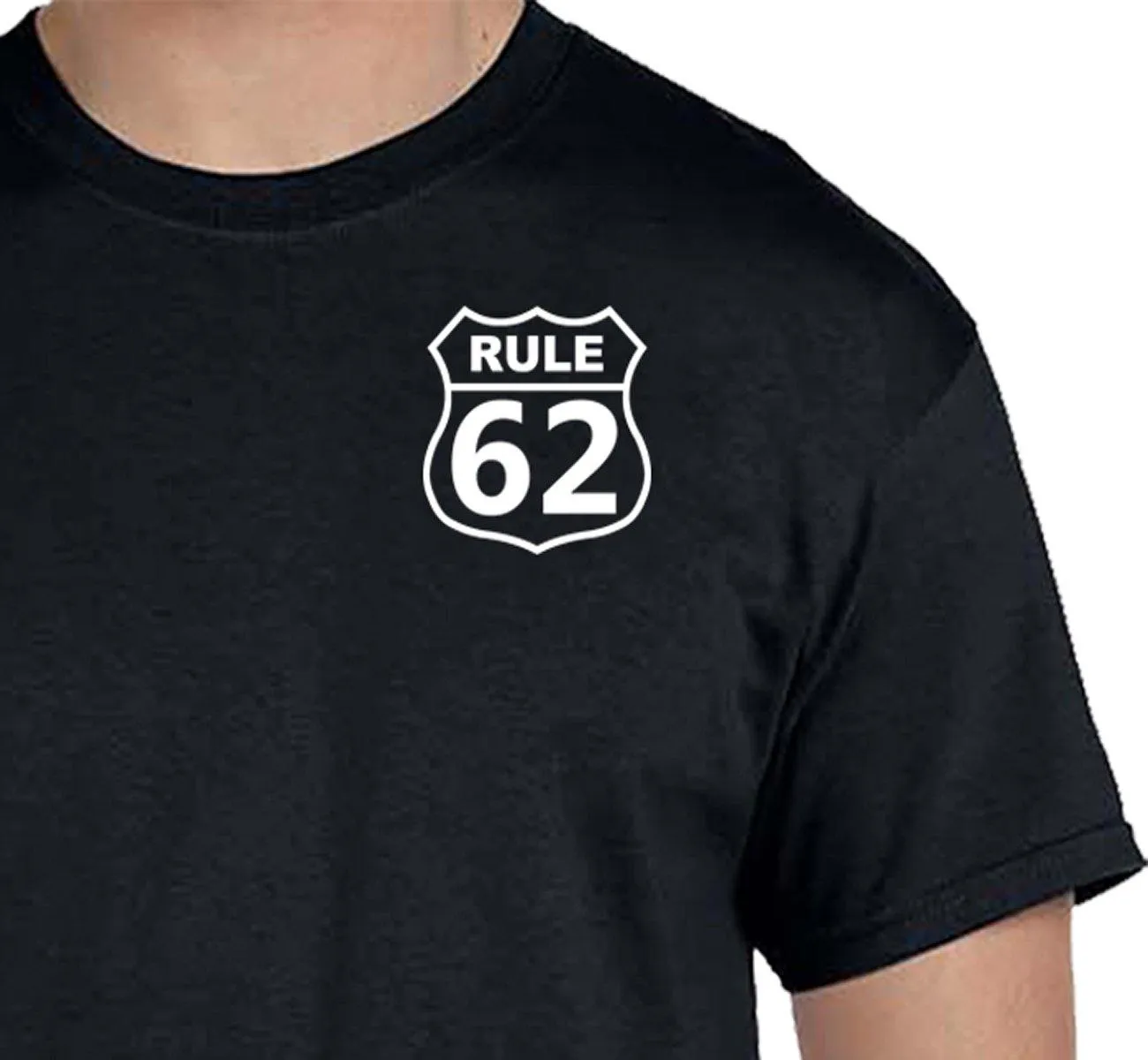 AA - Rule 62 3.5" Logo Tee