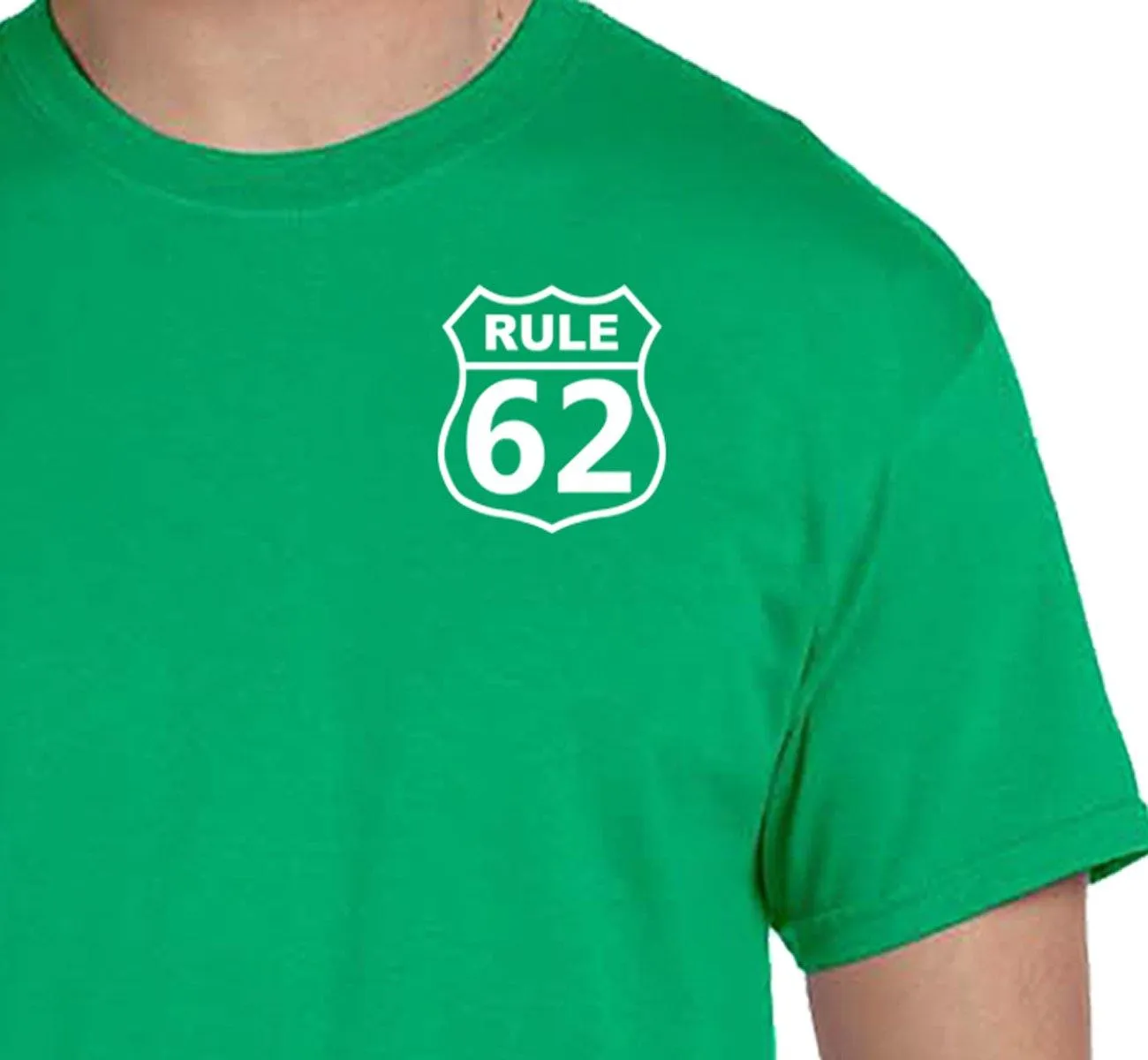 AA - Rule 62 3.5" Logo Tee