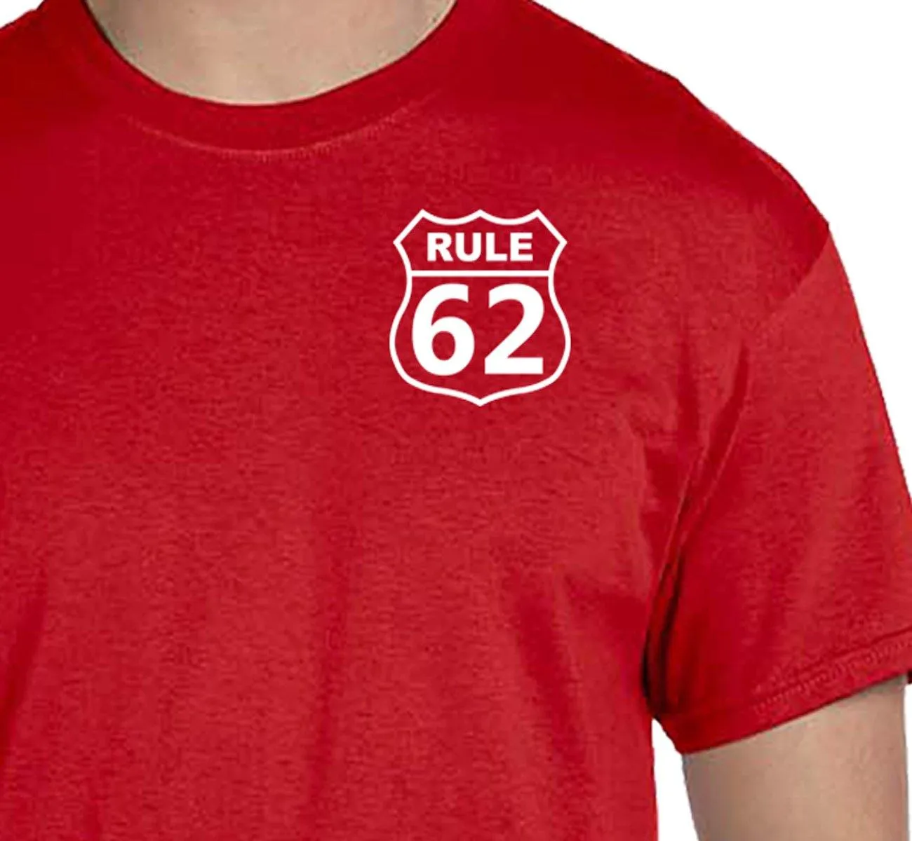 AA - Rule 62 3.5" Logo Tee