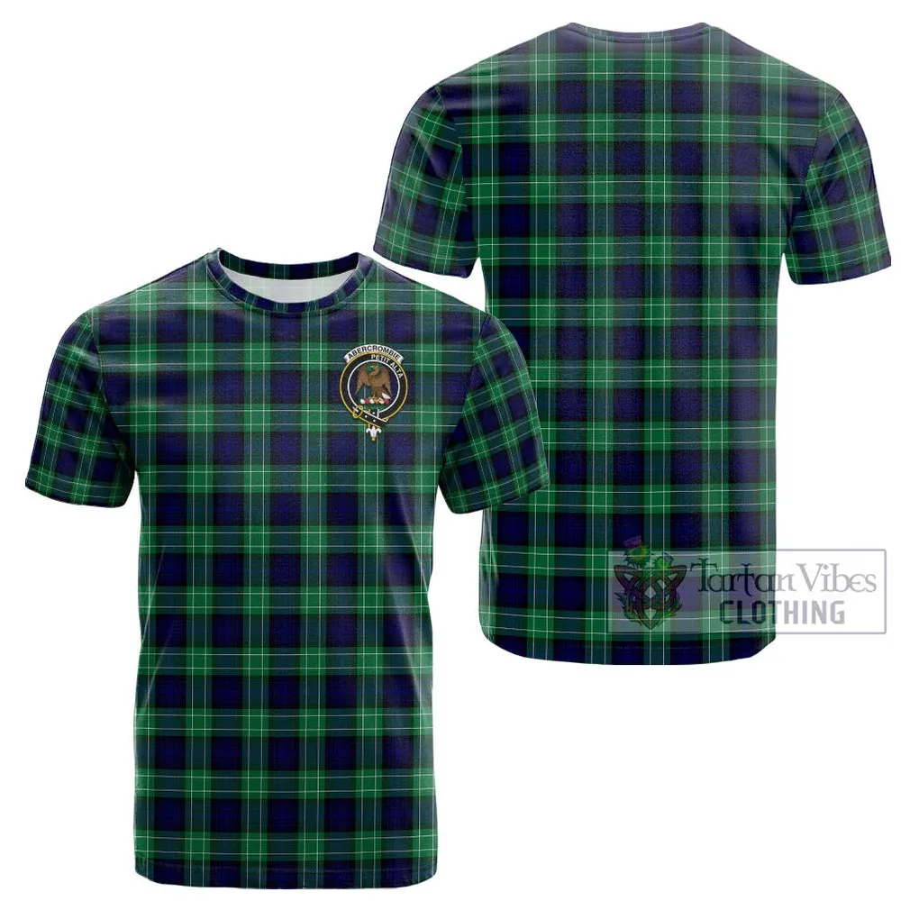 Abercrombie Tartan Cotton T-Shirt with Family Crest