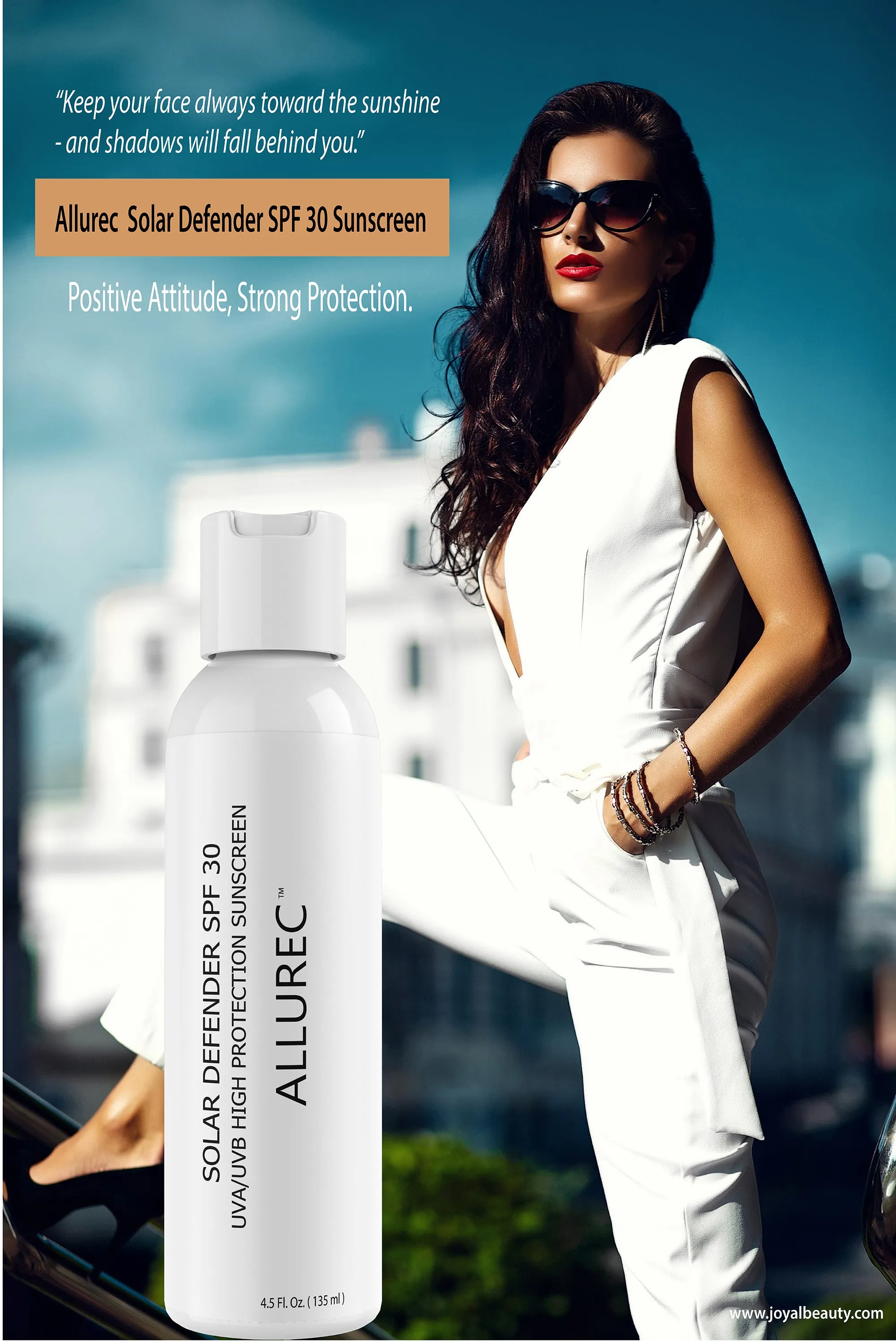 ALLUREC™ SOLAR DEFENDER SPF 30 UVA / UVB HIGH PROTECTION SUNSCREEN