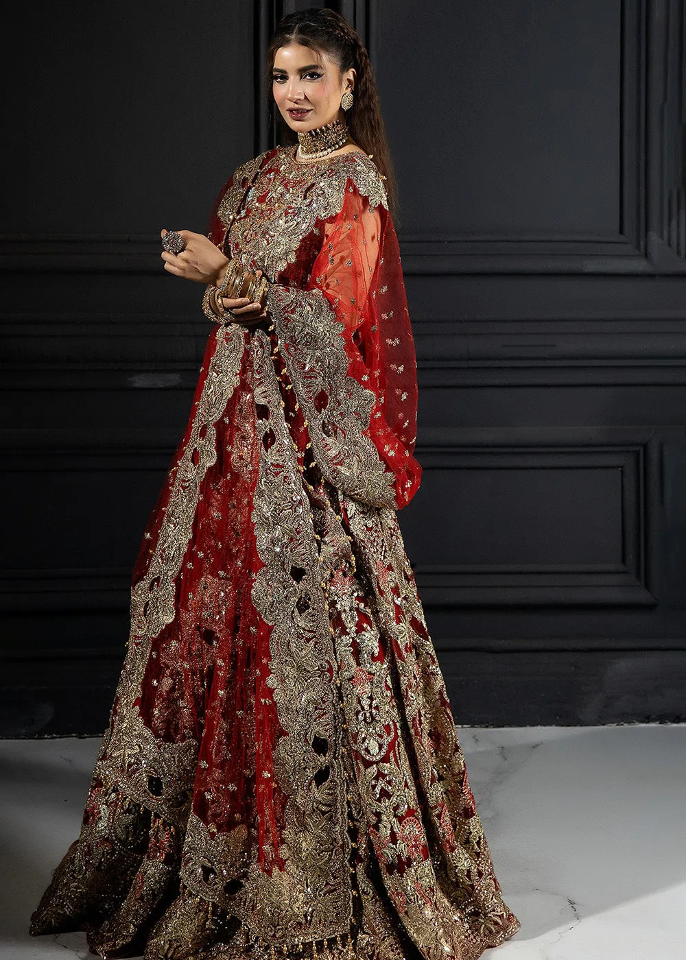 Andaaz-E-Khaas Bridal Formals 2023 by Imrozia | IB-47 Calla