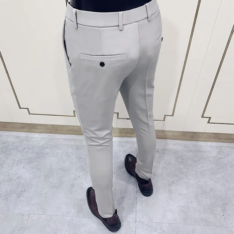 Antonios Khaki Casual Pants