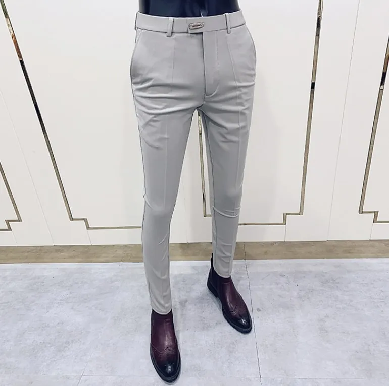 Antonios Khaki Casual Pants