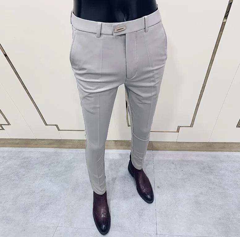 Antonios Khaki Casual Pants