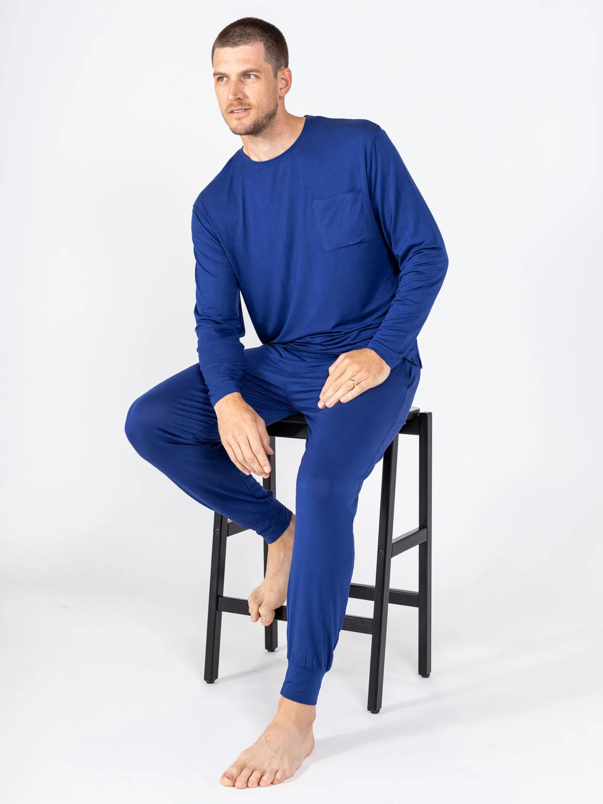 Bamboo Silk Long Sleeve Sleep Shirt