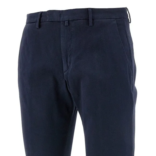 Briglia Blue cotton pleated pant