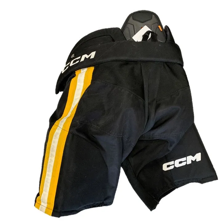 Used OHL Pro Stock Hockey Pants in Black/Yellow - CCM HPTK