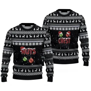 Chestnuts Couple Ugly Christmas Sweater Christmas Gift Anniversary Sweater