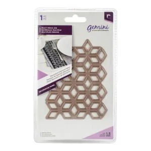 Crafter's Companion - Gemini Multi-Media Decorative Panel Die Diamond Panel 4.3 inch X3.4 inch*