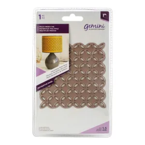 Crafters Companion - Gemini Multi-Media Decorative Panel Die Petal Panel 3.9 inch X5.9 inch