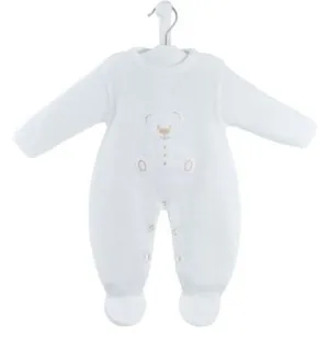 Dandelion Teddy Knitted Suit White