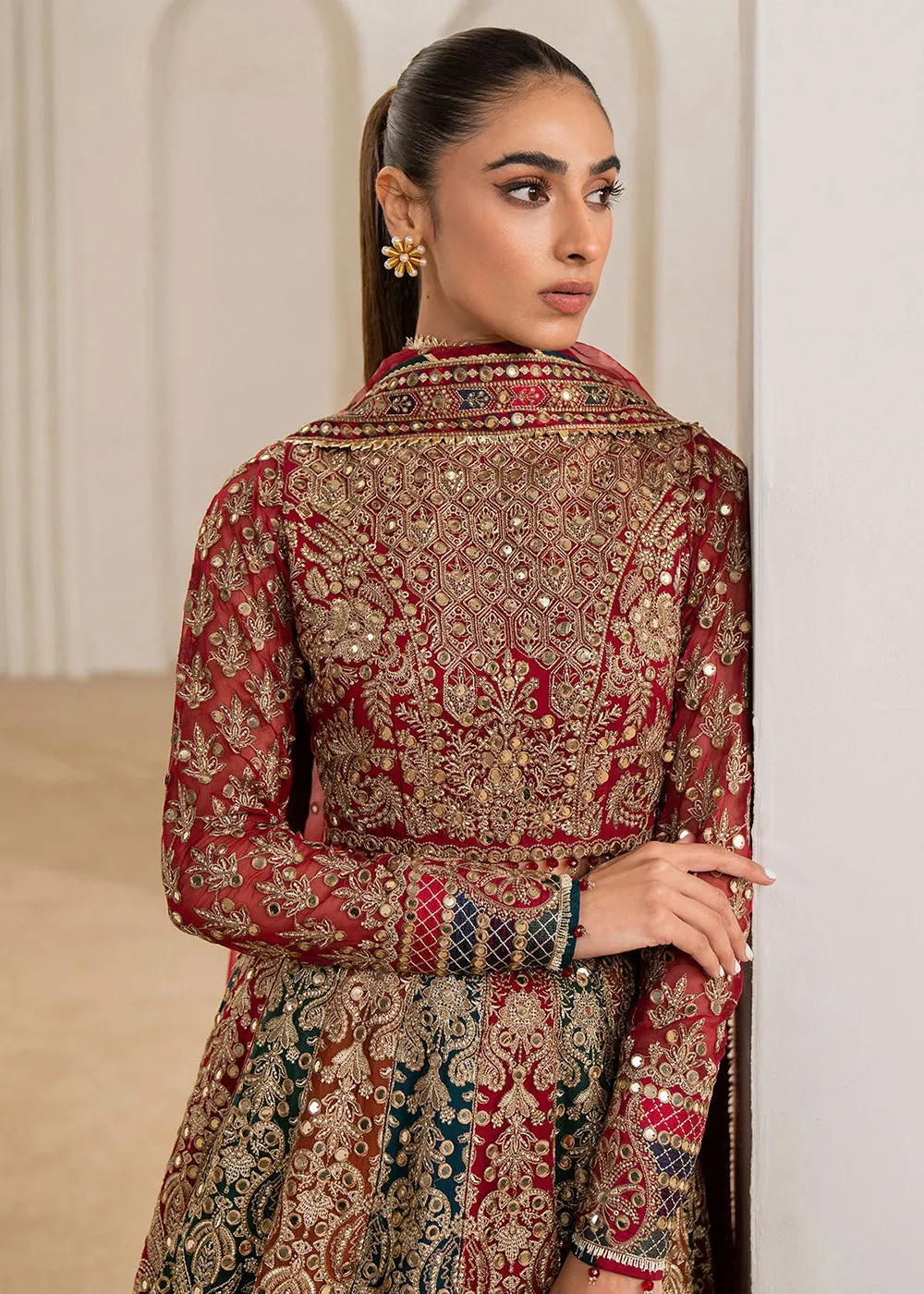 Embroidered Chiffon Wedding Formals '24 by Jazmin | UC-3025