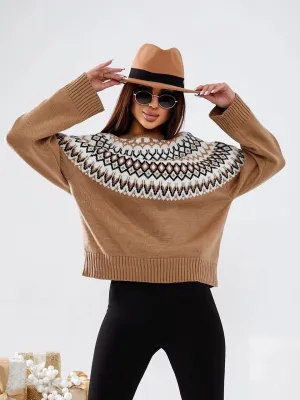 Fashion Sweater Ornament One Size Warm Women Clothing