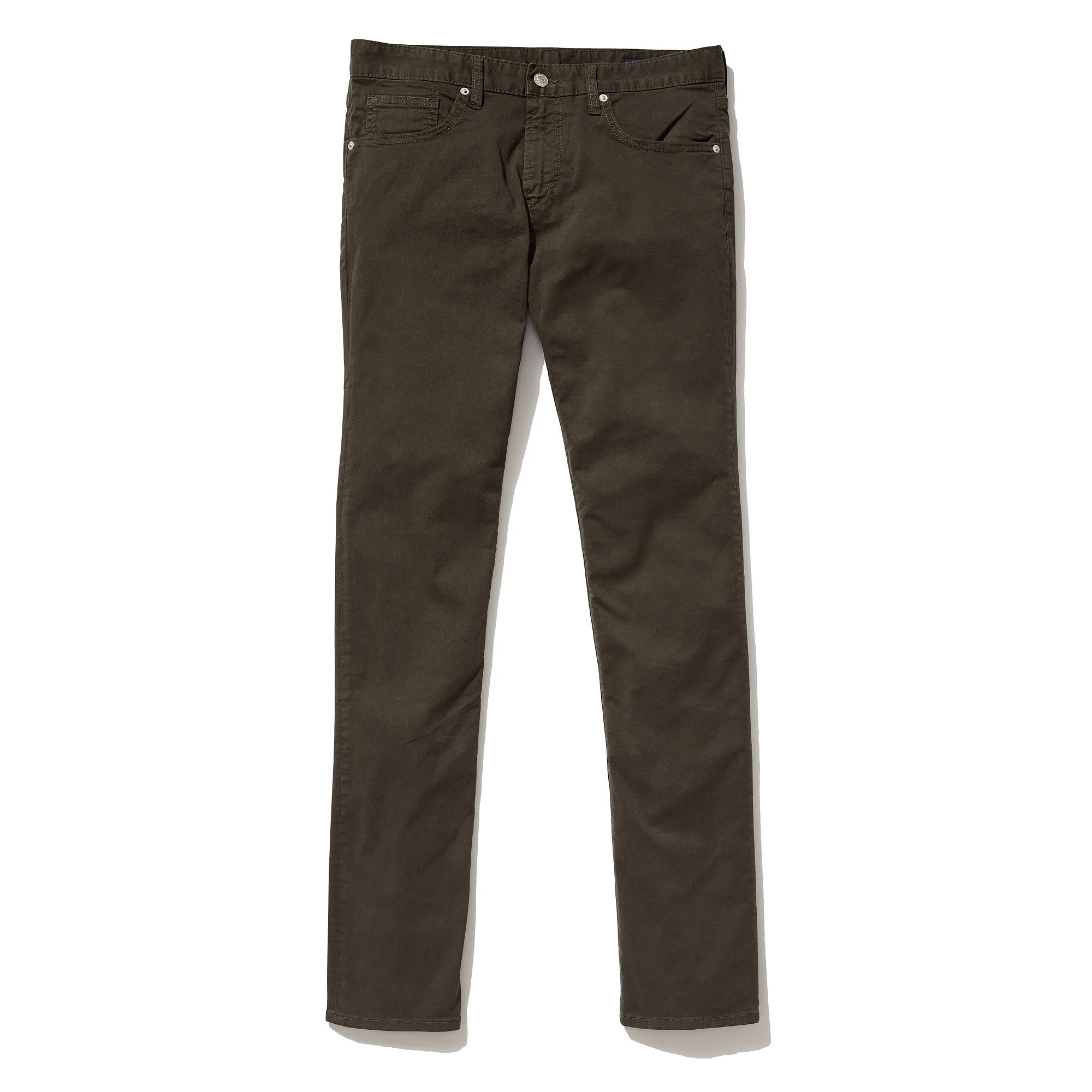 Franklin (Standard) - Olive Japanese Five Pocket Stretch Twill