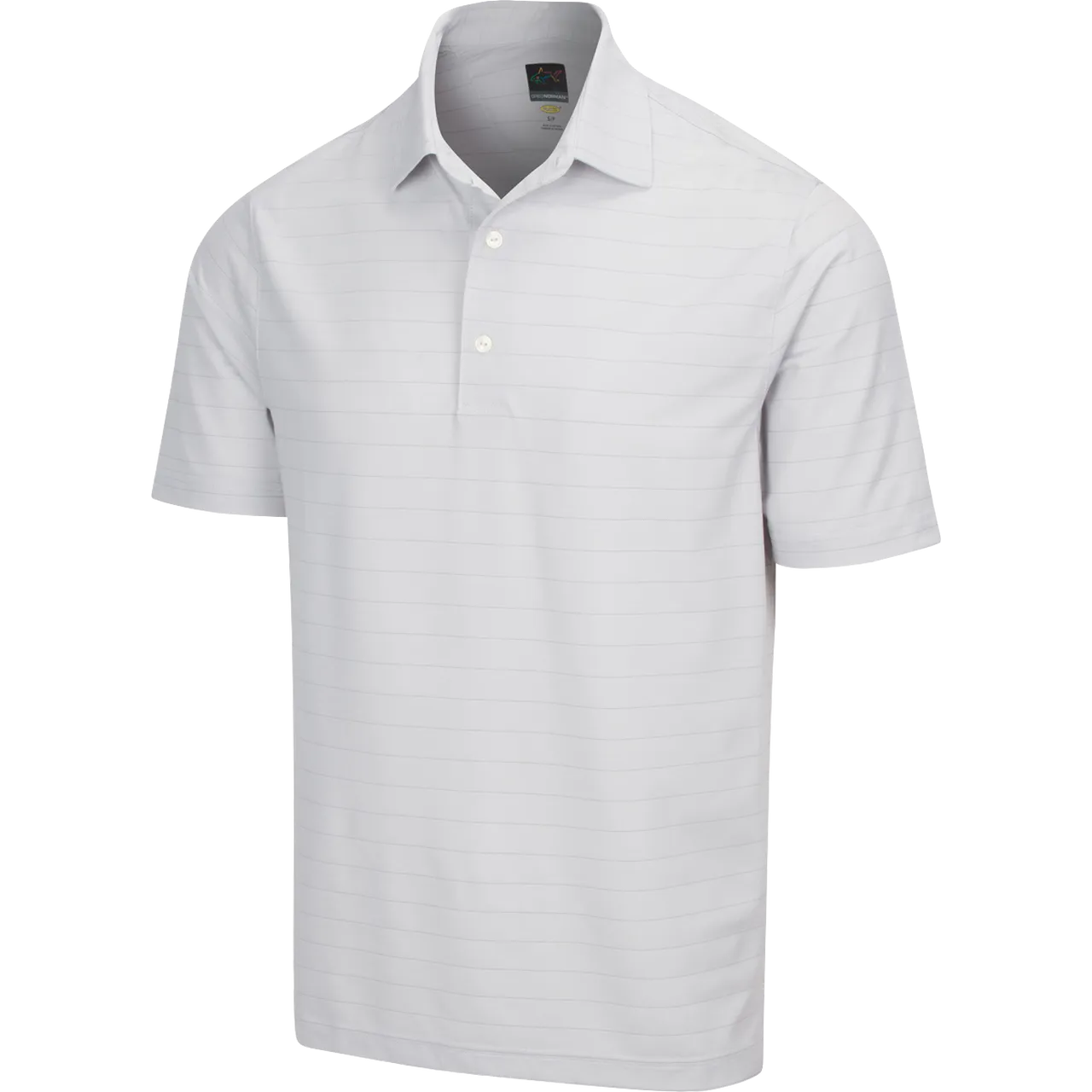 Greg Norman Men's Freedom Micro Stripe Polo T-Shirt (US Size)