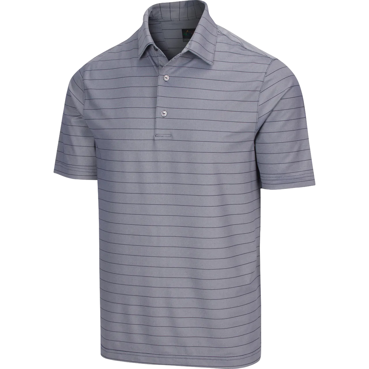 Greg Norman Men's Freedom Micro Stripe Polo T-Shirt (US Size)