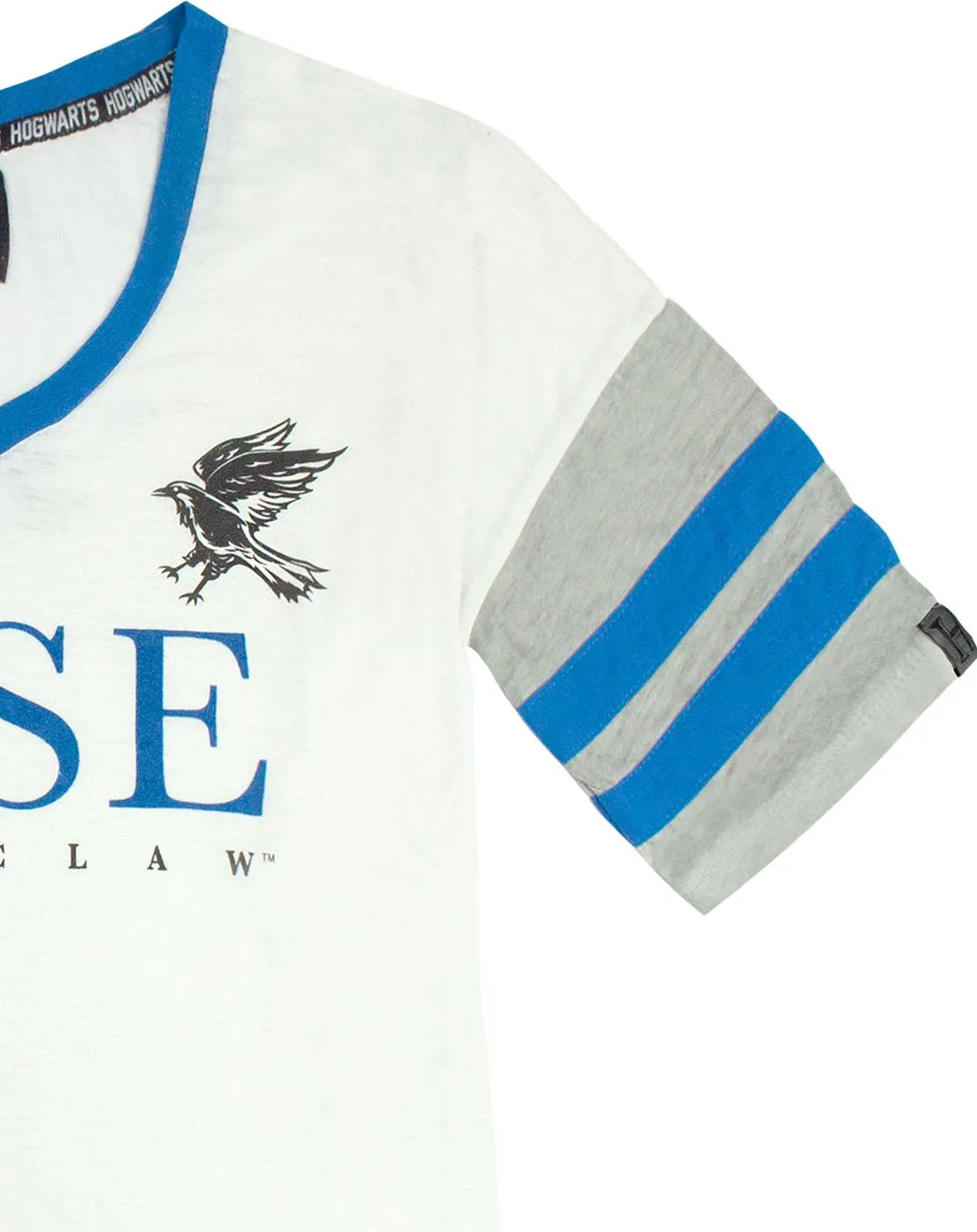 Harry Potter Ravenclaw Wise Womens/Ladies Varsity T-Shirt Sizes S-XL