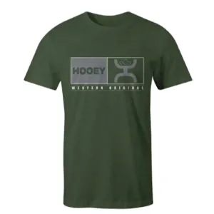 HOOey Match ( Olive ) - Mens Crew Neck T-Shirt