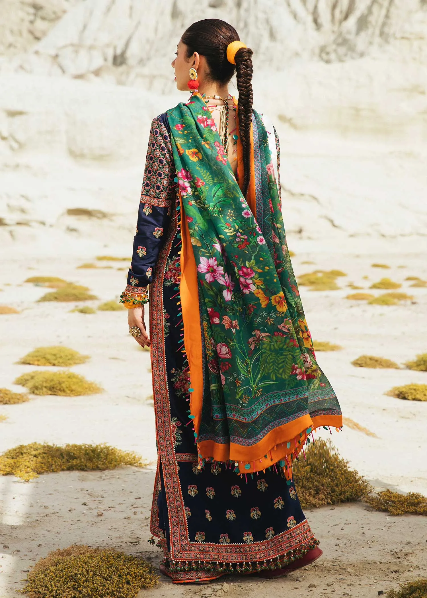 Hussain Rehar Rahgoli Luxury Lawn Collection 2022 – Jatug