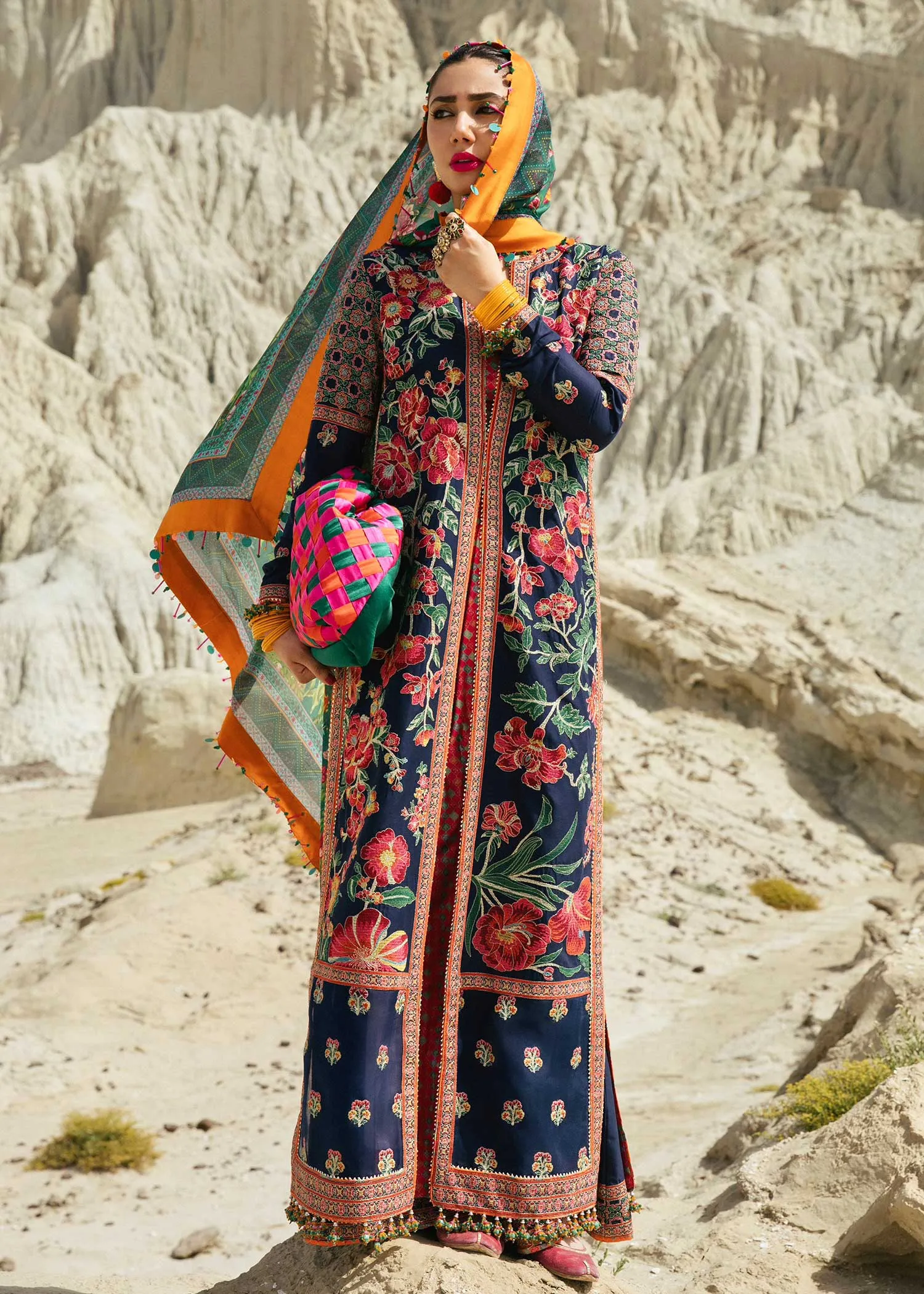 Hussain Rehar Rahgoli Luxury Lawn Collection 2022 – Jatug