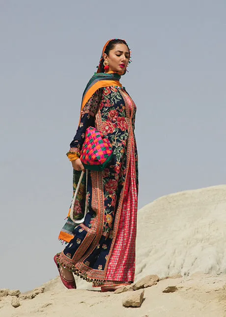 Hussain Rehar Rahgoli Luxury Lawn Collection 2022 – Jatug