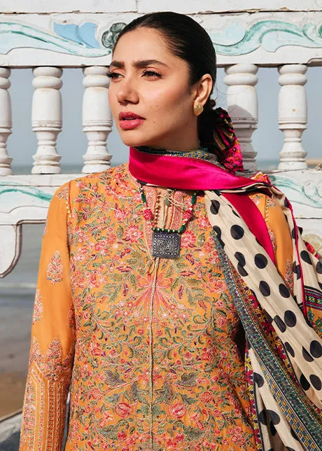 Hussain Rehar Rahgoli Luxury Lawn Collection 2022 – Watarr