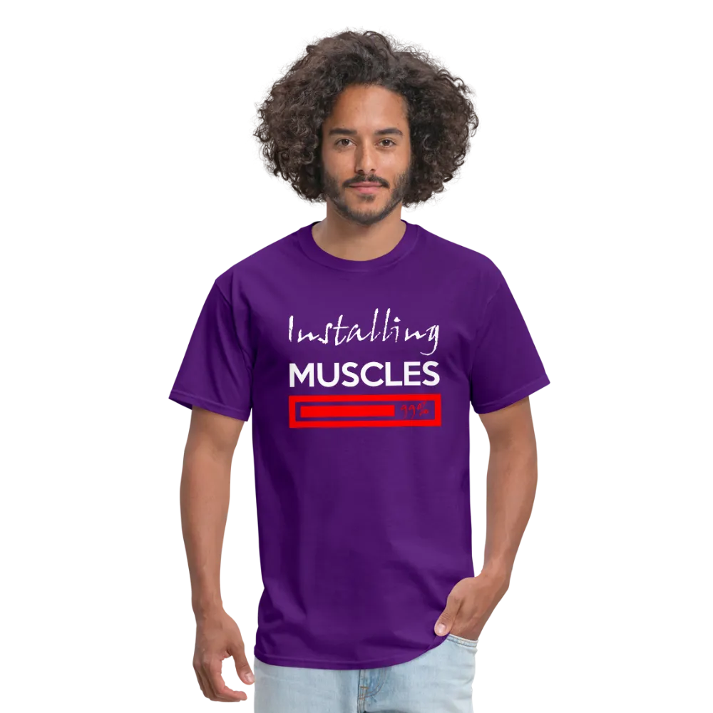 Installing Muscles Men's T-Shirt