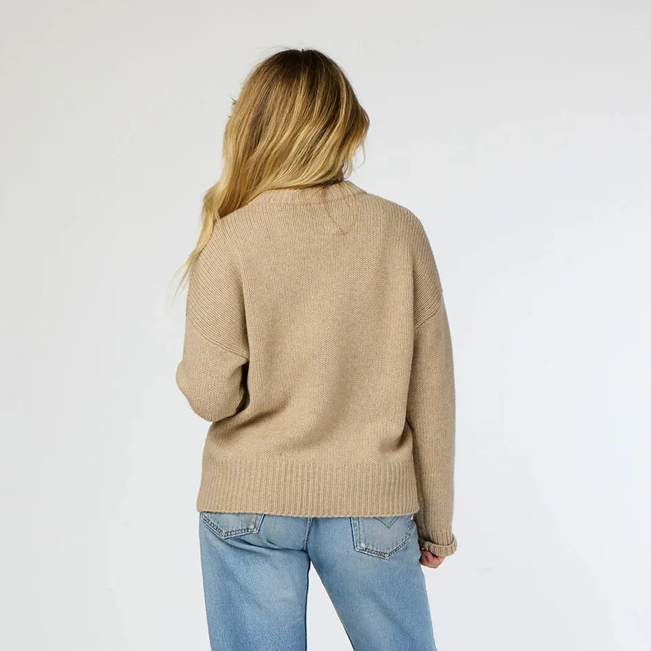 Luxurious Kerri Rosenthal Benton Cashmere Sweater - Soft & Stylish Statement Knit