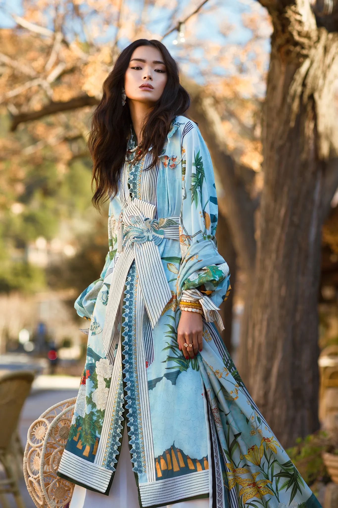 Élan Luxury Lawn Collection 2019 – EL-05 A (SERENIDAD)