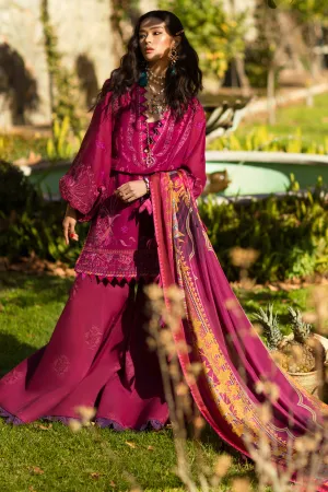 Élan Luxury Lawn Collection 2019 – EL-12 A (LUJURIA)