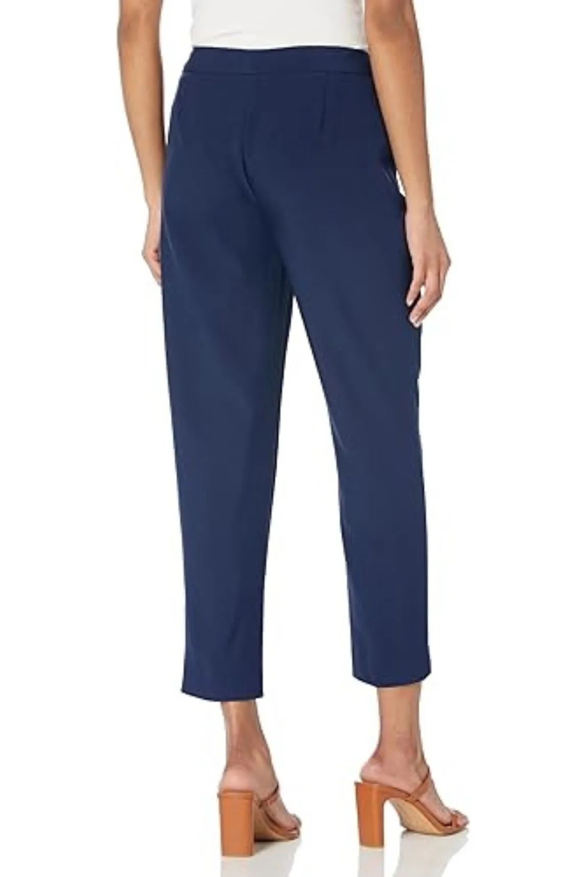 Le Suit Petite Stretch Crepe One Button Pantsuit