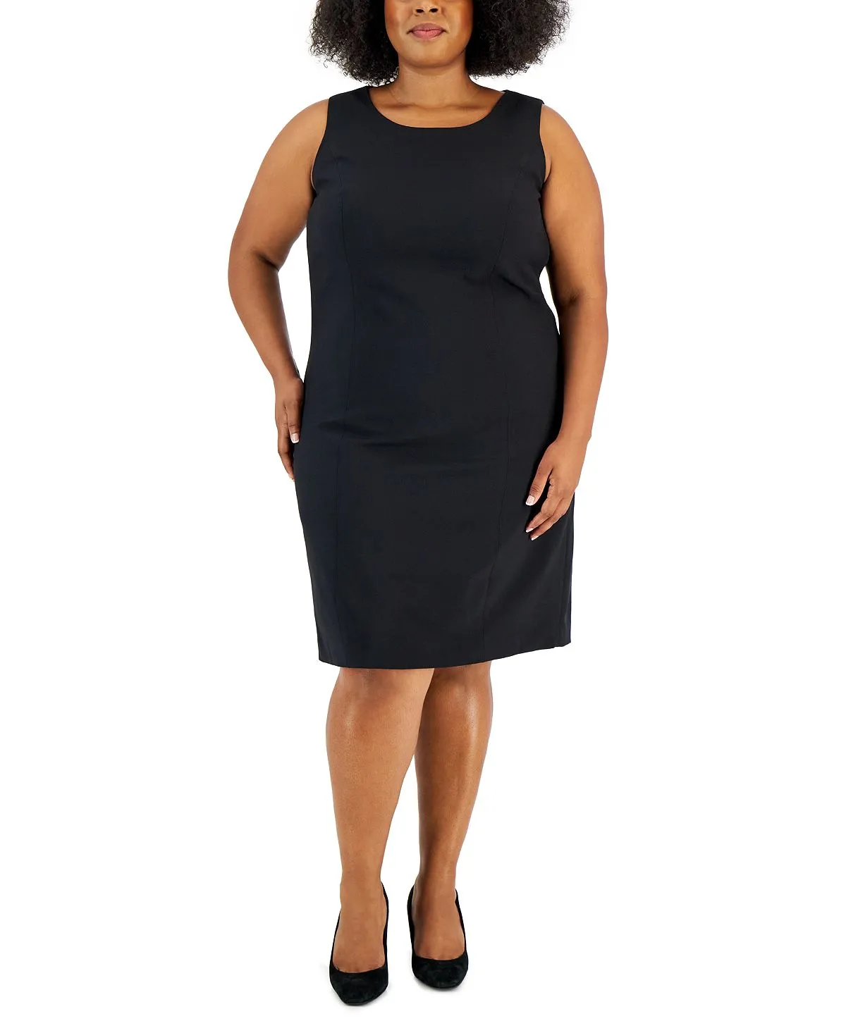 Le Suit Plus Size Blazer and Plus Size Sheath Dress, Multi