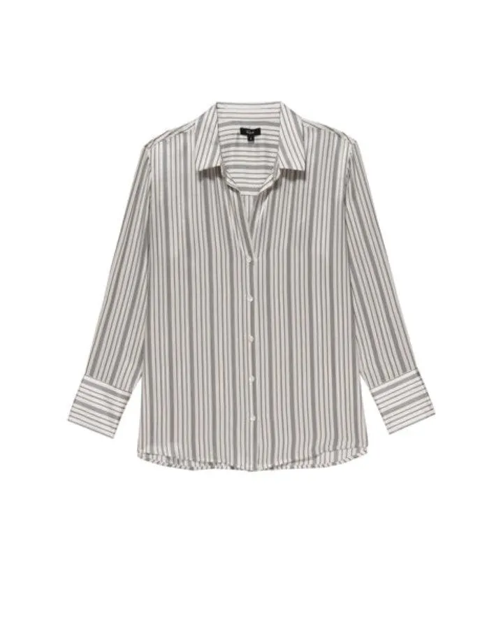 Ledger Stripe Silk Shirt