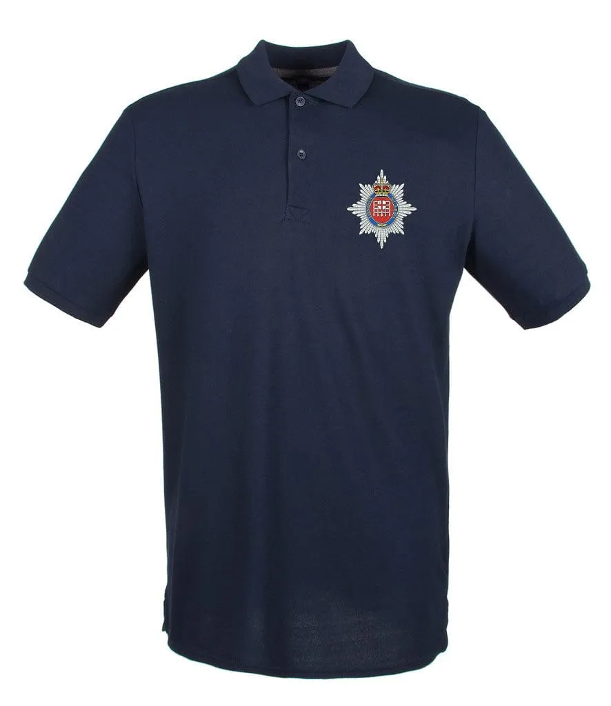 London Guards Embroidered Pique Polo Shirt