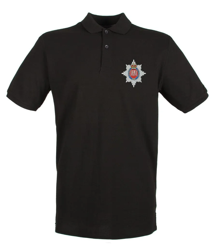 London Guards Embroidered Pique Polo Shirt