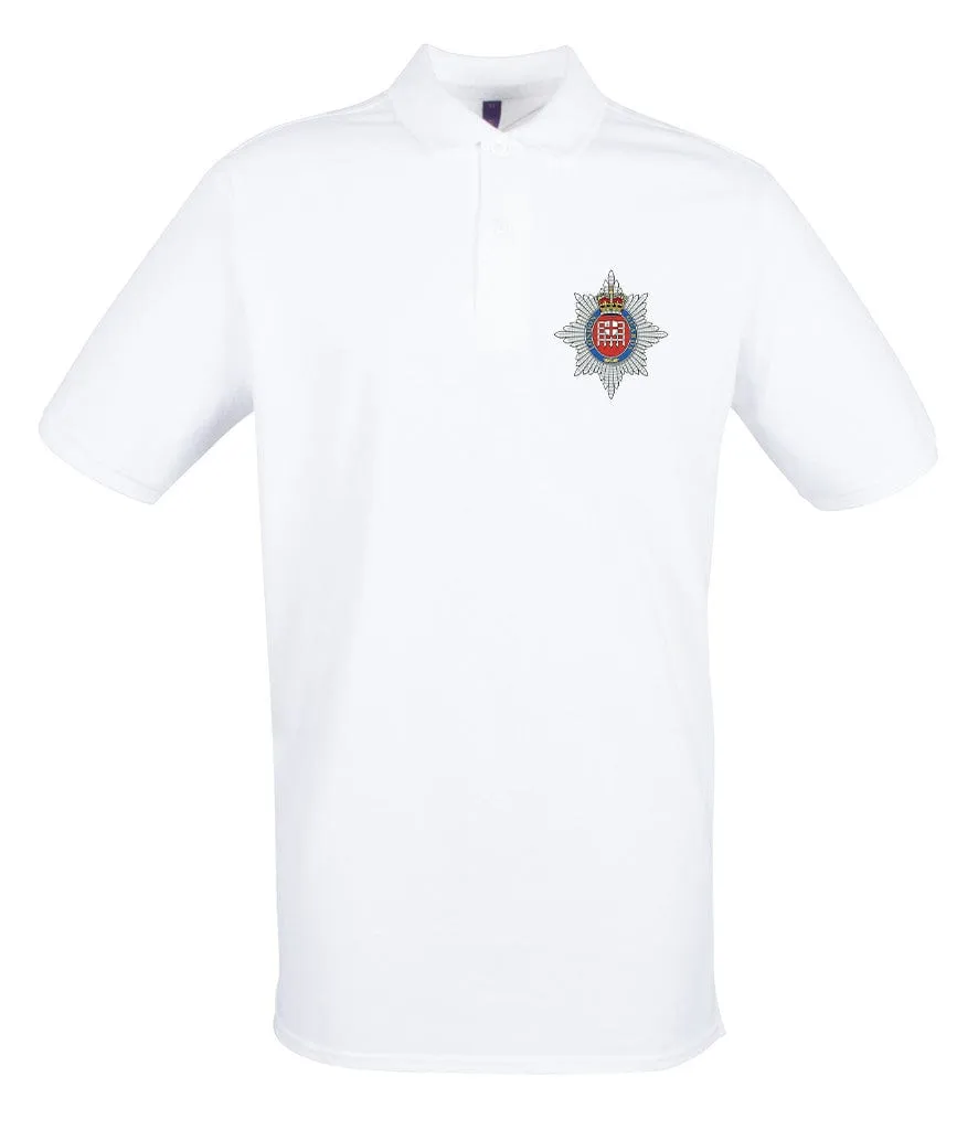 London Guards Embroidered Pique Polo Shirt