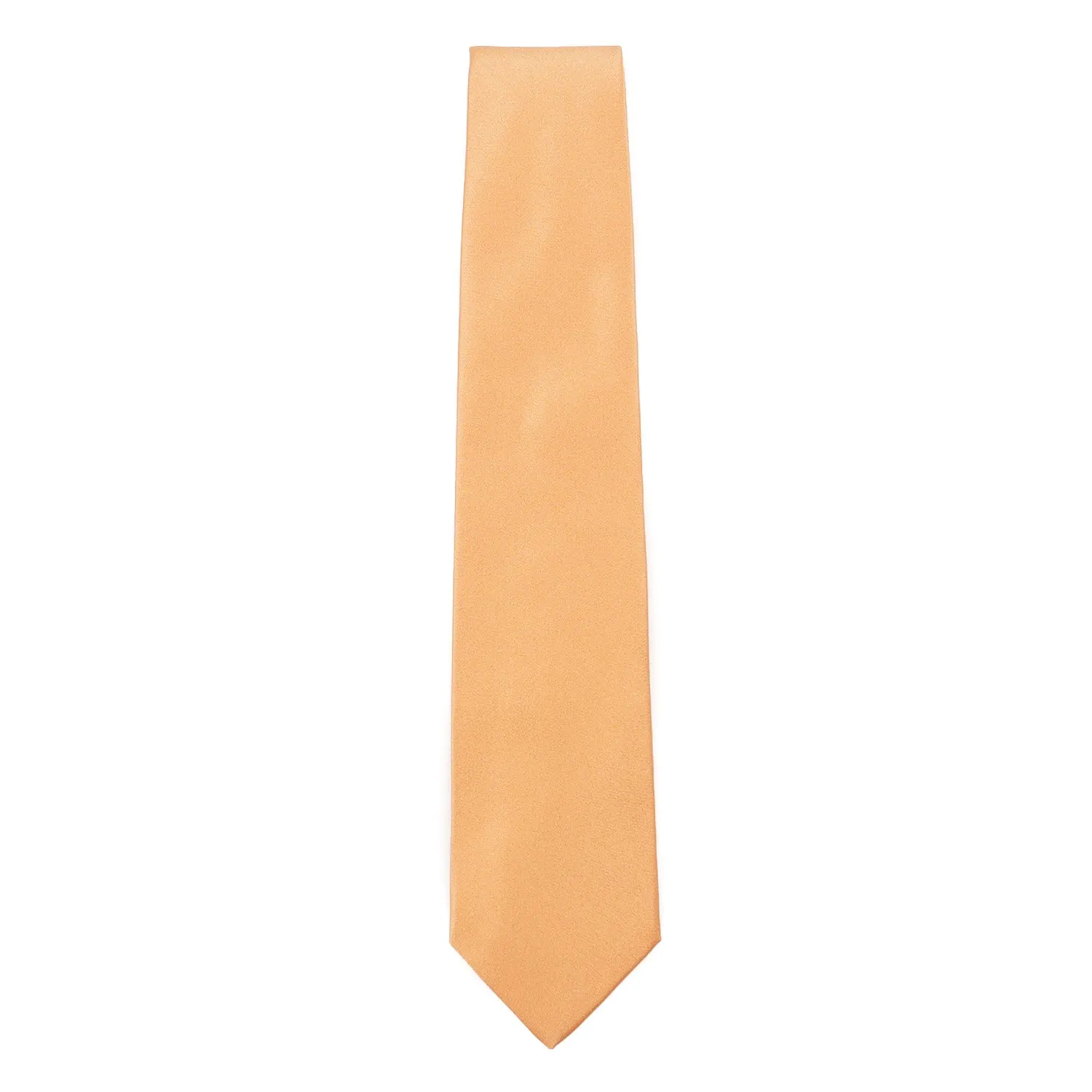 Luigi Borrelli Solid Satin Silk Tie