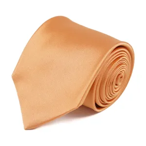 Luigi Borrelli Solid Satin Silk Tie