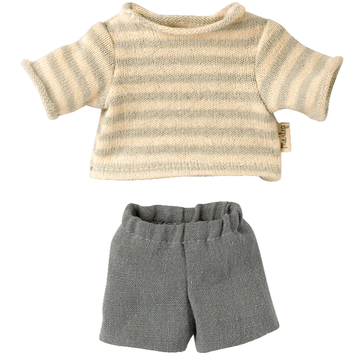 Maileg Sweater & Shorts Teddy Junior