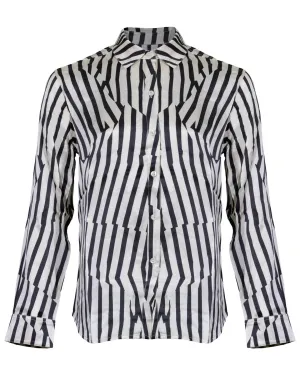 Mara Jagged Stripe Shirt