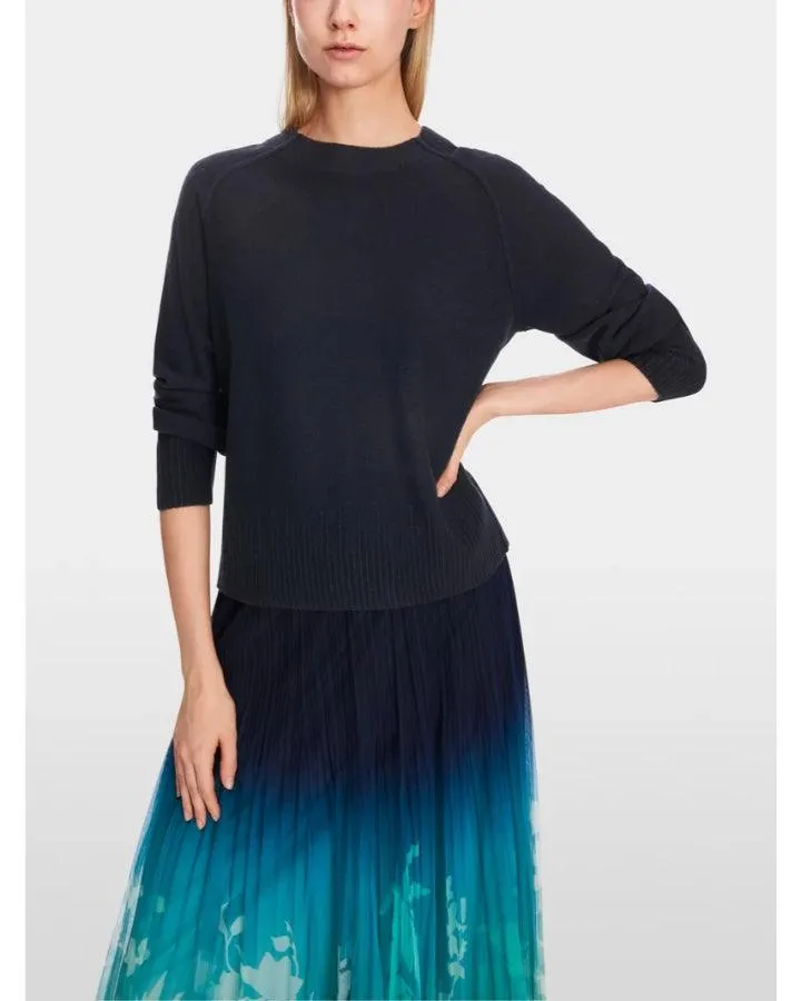 Marc Cain Cashmere Blend Sweater Midnight