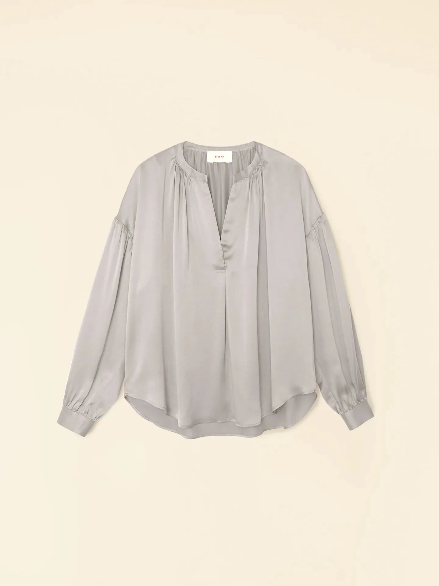 Mayson Top in Pebble Grey