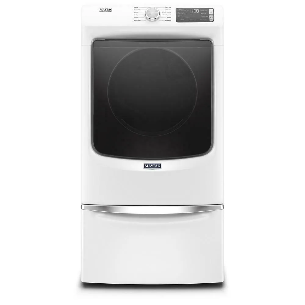 Maytag MGD6630HW Front Load Gas Dryer with Extra Power and Quick Dry Cycle - 7.3 cu. ft.