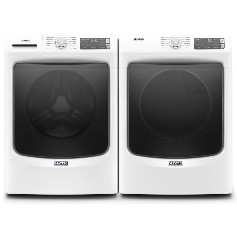 Maytag MGD6630HW Front Load Gas Dryer with Extra Power and Quick Dry Cycle - 7.3 cu. ft.