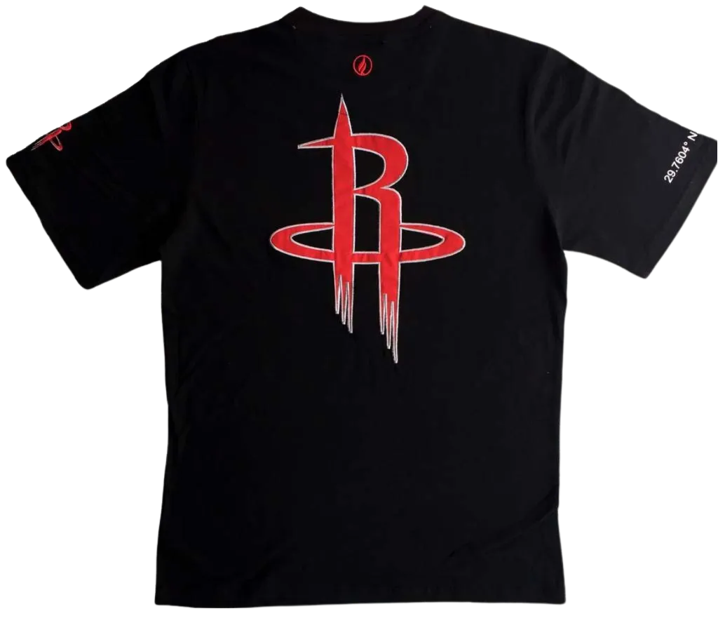 Men's Houston Rockets Fisll V-Sliced T-Shirt