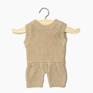 Minikane doll clothes Orlando Knitted Romper | Cream