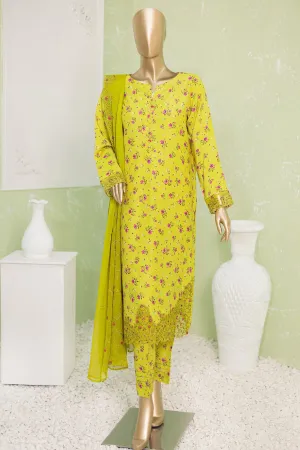 Naubahar by Hz Unstitched 3 Piece Silk Viscose Emb Collection'2024-NVE-51